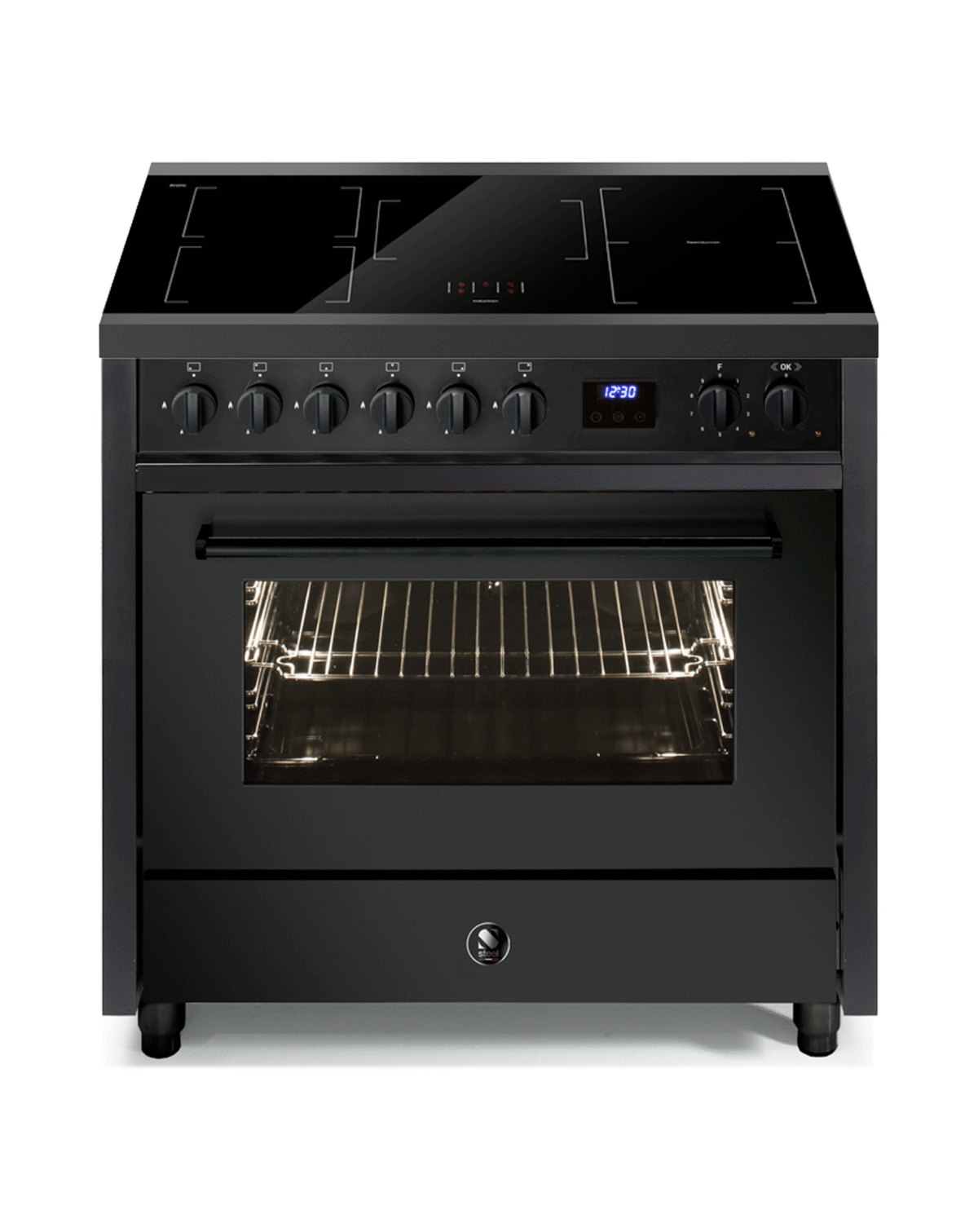 Enfasi 90cm Single Oven Freestanding Cooker