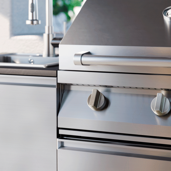 4 Burner Built-in Gas BBQ
